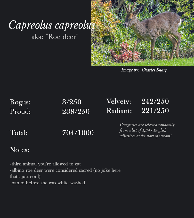 Capreolus capreolus